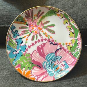 Lilly Pulitzer for Target Floral Salad/ Dessert Plate - Pink, Green, Blue